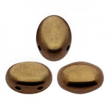 Les perles par Puca® Samos Perlen Dark gold bronze 23980/14485